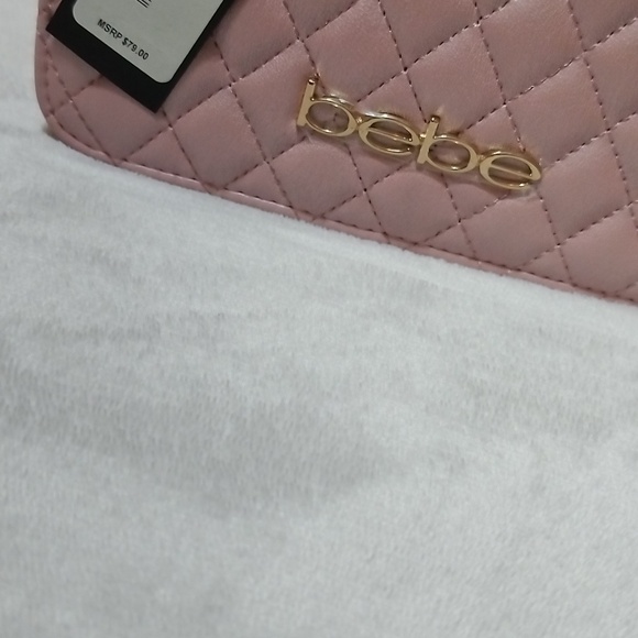 Bebe Pink Quilted Bag - Picture 6 of 7